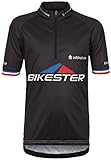 Bikester Team cycling shirt kids Children black Size 128 2014 bike shirt kids