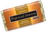 Tropical Source Rice Crisp Dark Chocolate, Dairy Free & Gluten Free, 3 Ounce Bar (Pack of 12)