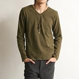 【10206-31y】 (セージアンドフール)SAGE AND FOOL Vネック カットソー