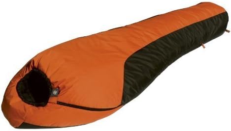 Alpinizmo by High Peak USA Mt. Rainier 20 Degree Sleeping Bag, Orange by High Peak USA