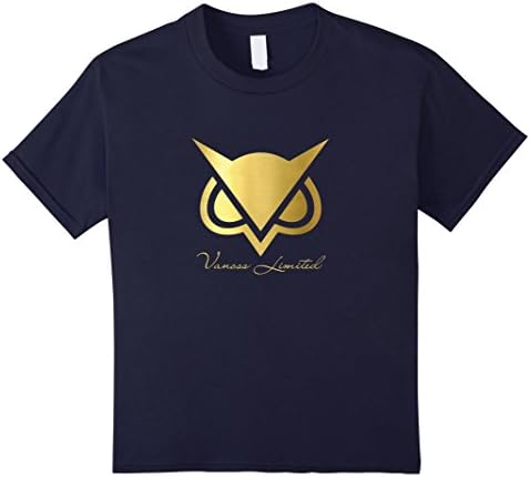 Kids Vanoss Limited Edition T-shirt - Vanoss Shirt 12 Navy
