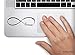 Infinity Love Symbol Keypad iPhone Ipad MacBook Decal Skin Sticker Laptop