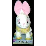 Neopet Plush Jumbo Bunny Yellow Scarf w/ Pink Polkadots ~ Nickelodeon