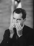 Presidential Candidate Richard M. Nixon During a Debate with Democratic Challenger John F. Kennedy Photographic Poster Print by Ed Clark, 24x32