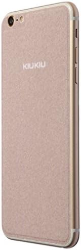 KIUKIU iphone sticks anywhere for iphone 6 plus with Can Stick to Glass, Mirrors, Whiteboards, Metal, Kitchen Cabinets or Tile, Car GPS, and Most Smooth, Flat Surfaces(Nude)