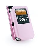 Tuff-Luv Classic Leather Case Cover for Pure Pocket Digital DAB radio 1000/1500 - Pink