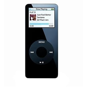 Apple iPod nano - Digital player - flash 2 GB - AAC, MP3 - display: 1.5" - black - refurbished