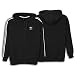 adidas Men's 3-Stripes Zip Fleece Hoody