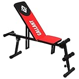 Gallant Weight Bench Weight Lifting Gym Home WorkOut Bench Height Adjustable Utility Bench Flat Incline Decline Abs Adjustable Barbell Crunch