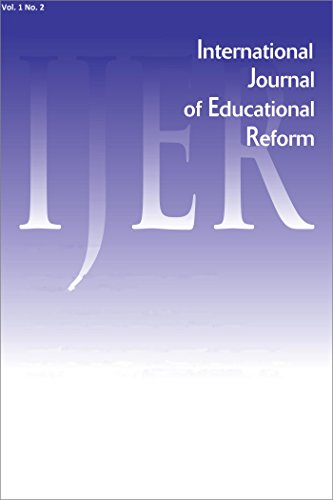 IJER Vol 1-N2 (International Journal of Educational Reform)