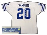Barry Sanders Detroit Lions Autographed White Jersey
