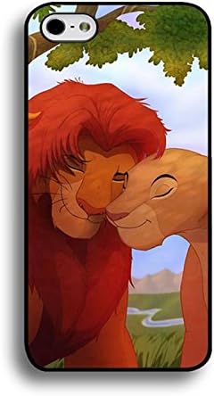 Creative Elegant Comic Pattern Cover Case,The Lion King Phone Case for Iphone 6 Plus/6s Plus 5.5 Inch Lion King Design Case