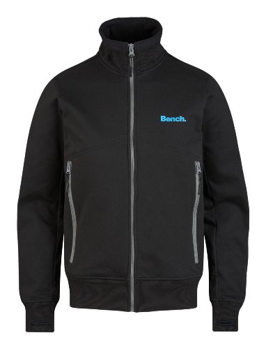 Bench Herren Sweatjacke GLACIER, black, S
