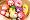 Sanrio Hello Kitty as Fresh Fruit Ball Cell Phone Strap (Melon) --Japanese Import! ***Free Domestic Shipping for This Item!***