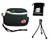 Premium Quality Slim Digital Camera Carrying Case w/ Thick Padding for Quality Protection for MINO / HD . Stylish - Sturdy - Light & Versatile Value Combo Includes Protective Accessory Bag & Bendable Mini Tripod