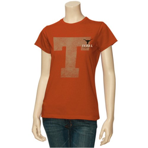 Champion Texas Longhorns Ladies Focal Orange Campus T-shirt