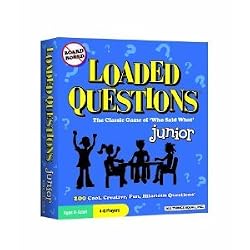 LOADED QUESTIONS JUNIOR TRAVEL BOARD GAME