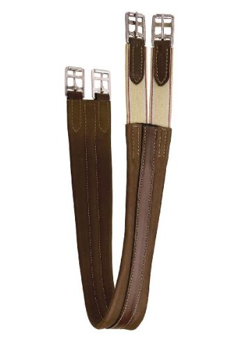 TORY LEATHER Contour English Girth with Elastic