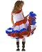 4TH OF JULY Red/White/Blue Tiered Pettiskirt
