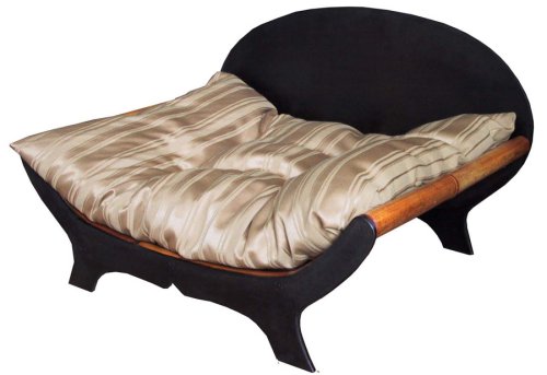 Merry Pet King's Bed with Cushion - Small Bamboo Pet Bed