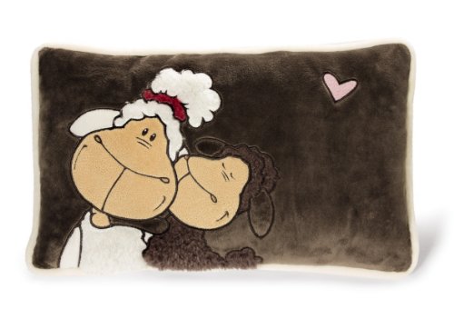 Nici 33646 Kissen Granny Jolly M&auml;h, braun