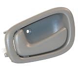 1998-2003 Toyota Corolla, Chevy/Chevrolet Prizm Gray Grey Front OR Rear Inside Inner Interior Door Handle Left Driver Side (1998 98 1999 99 2000 00 2001 01 2002 02 2003 03)