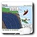 Rich Diesslin KNOTS Scout Cartoons - Knots Adventuring - So There is no Doubt - Plan the Route - Mou