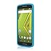 Incipio Octane Carrying Case for Motorola Droid MAXX 2/Motorola Moto X Play - Retail Packaging - Frost/Cyan