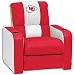 DreamSeat Kansas City Chiefs NFL Leather Recliner