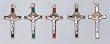 Saint Benedict Crucifix in Goldtone - 1 and 1/2'' in Height - MADE IN ITALY