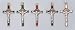 Saint Benedict Crucifix in Goldtone - 1 and 1/2'' in Height - MADE IN ITALY