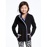 オールドネイビー OLD NAVY/ ゴーウォームラップフロントフリースジャケット ブラック アウタージャケット L【並行輸入】