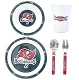 Tampa Bay Buccaneers 5 Piece Children's Dinner Set