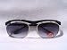80's/90's New Wave Gothic VAMPIRE Wrap-Around Sunglasses / Black & Gold / New Vintage Retro 80's Mens & Womens goth vampyre