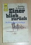 Produkt-Bild: Gordon D.Shirreffs Einer blieb Zur&uuml;ck - Western