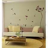 Wandtattoo Pusteblume Nr.110 Wandaufkleber Wandmotiv (Gr��e: 1,39m x 0,56m)von "wandmotiv24"