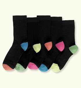 5 Pairs Of Older Boys' Freshfeet Assorted Socks