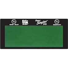 ArcOne SS240 Super Singles 240 Auto-Darkening Filter 2-Inch x 4-1/4-Inch x .25-Inch