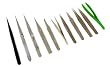 Professional-Quality 11-Piece Precision Stainless Steel Tweezer-Pincer Set