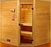 WEKA SAUNA MASSIVHOLZ ECKSAUNA 38MM + SAUNAOFEN 7,5 KW