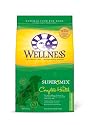 Wellness Super5Mix Dry Dog Food, Complete Health Lamb/ Barley/Salmon Recipe, 30-Pound