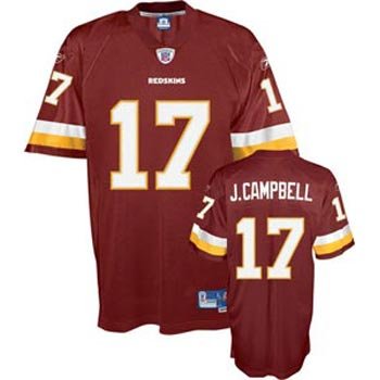 Jason Campbell Washington Redskins Reebok Premier Jersey - L