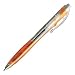 KOKUYO F-WPR100YR-1P ボールペン<WiLL STATIONERY ACTIC>細字0.7mm黒 軸オレンジ