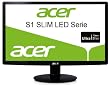 Acer S231HLBID 58,4 cm (23 Zoll) Slim LED Monitor (VGA, DVI, HMDI, Kontrast 12.000.000:1, 5ms Reaktionszeit)