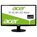 Acer S191HQLFB 47 cm (18,5 Zoll) Slim LED Monitor (VGA, 250cd/qm 5ms Reaktionszeit) schwarz