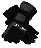  : Spyder Women's Traverse Gore Glove, Black/Steel, Large