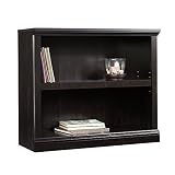 Sauder 2-Shelf Bookcase Estate, Black