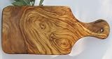 Chopping board small (oiled). Hand-carved from olive wood. 22x10 cmIMAGE