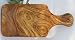 Chopping board small (oiled). Hand-carved from olive wood. 22x10 cm_s-1