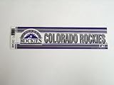 COLORADO ROCKIES BUMPER STRIP